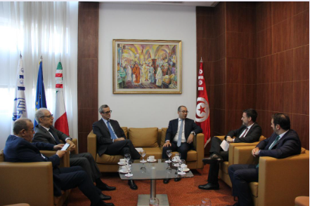 تنظيم ملتقى للتعريف بالمنصة الرقمية  للربط بين المؤسسات التونسية والإيطالية